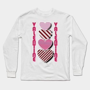 valentines day by chakibium Long Sleeve T-Shirt